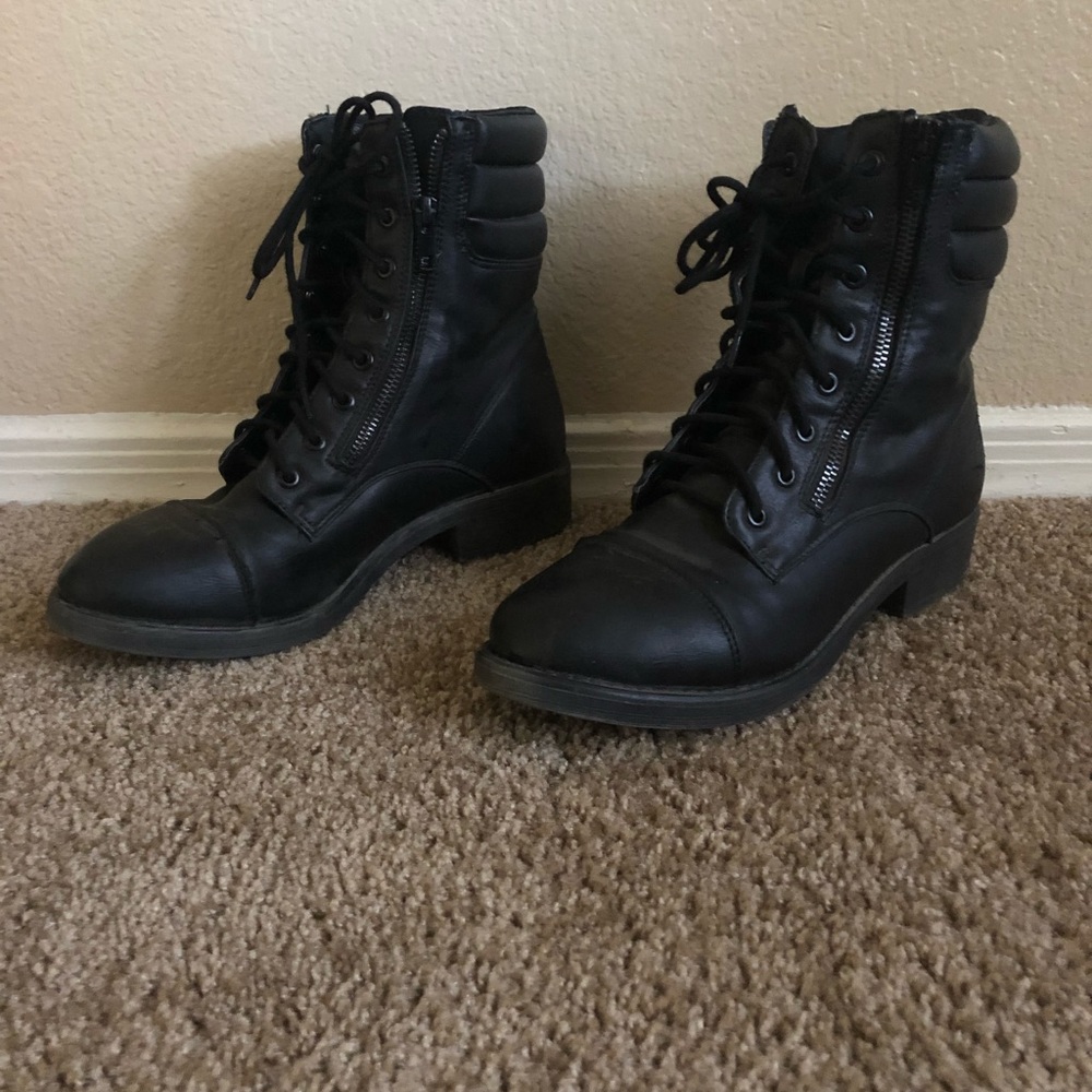 Combat Moto boots!